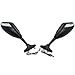 Krator Matte Black Integrated Mirrors w/LED Turn Signals Compatible with Buell Lighting XB9SX XB12S Firebolt XB9R XB12R