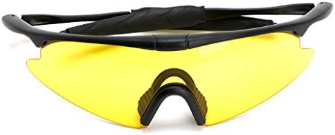 Kimruida Tactical Military Outdoor UV400 Safety Shooting Glasses Sport Sunglasses Goggles
