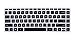 Keyboard Cover for HP Stream 14 Inch Laptop | HP Stream 14-ax Series | 14 inch HP Pavilion 14-ab 14-ac 14-ad 14-al 14-an Series Protective Skin, Black