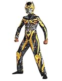 Hasbro Transformers Age of Extinction Movie Bumblebee Classic Boys Costume, Medium/7-8