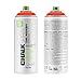 Montana Cans Chalk Spray Paint, 400ml, Red, 13.5 Fl Oz (Pack of 1)