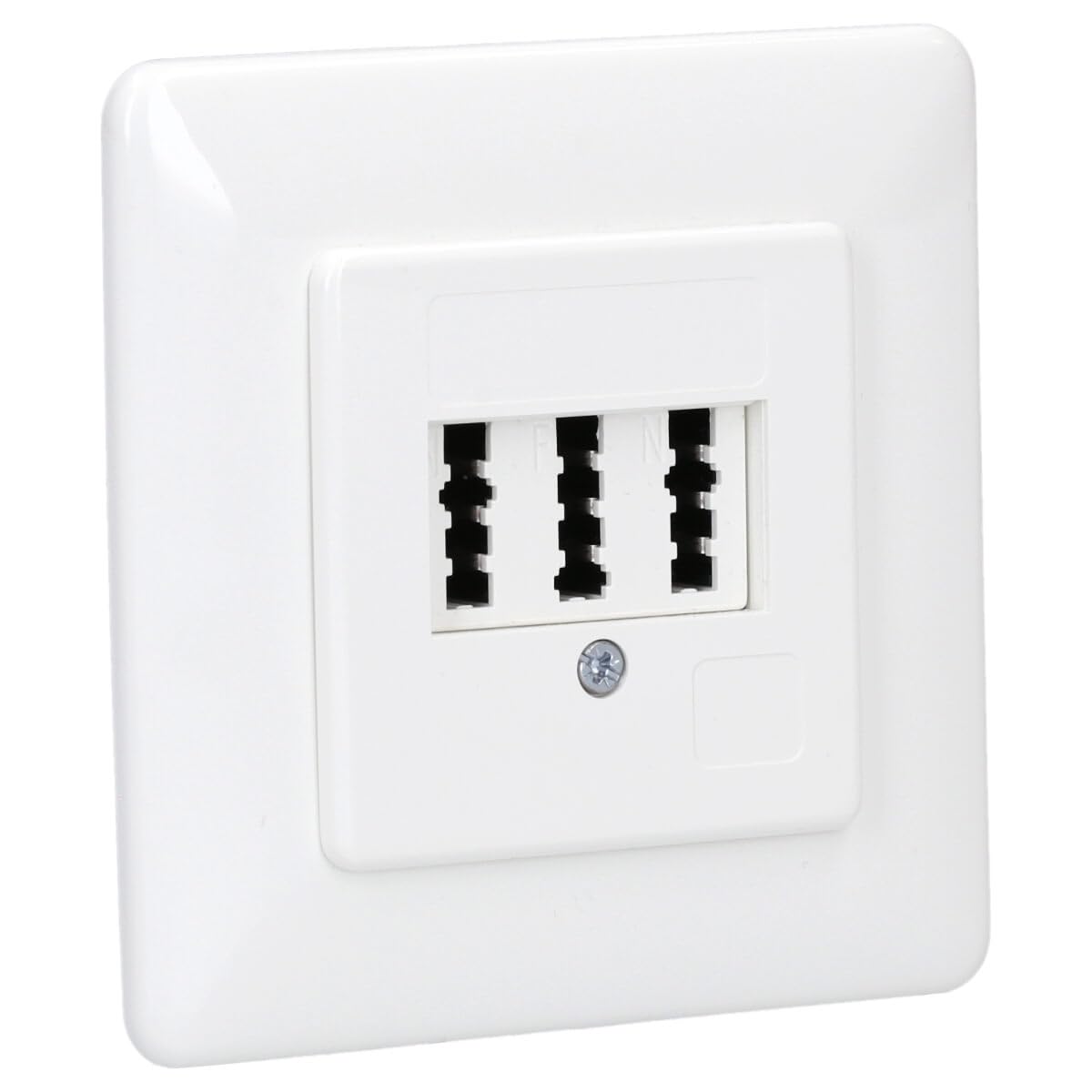 Rutenbeck TAE 3x6 NFN UP rein white (Nur als Vielfaches from 10 bestellbar)