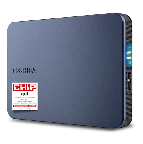 Toshiba Canvio Gaming 2TB Externe Festplatte für Konsole & PC