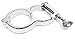 KUB Adult Slave Bondage Irish-8 Eight Handcuffs Hand Cuffs Shackle Restraint - Large - 8 inch / 20.32 cm