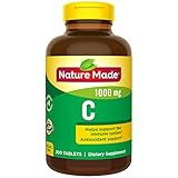 Nature Made Vitamin C 1000 mg, 300 Tablets, Helps Support the Immune System&dagger; (Packaging May Vary)