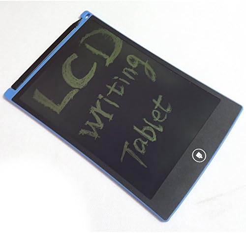IMBLINKY Blue 8.5 Inch LCD Writing Tablet Drawing Passive Pen Write Erase Drawing Board for Kids Gifts Office Family School