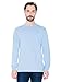 American Apparel Men Fine Jersey Crewneck Long Sleeve T-Shirt
