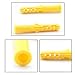 Lind Kitchen 100pcs M6x40 Plastic Expansion Pipe Column Anchor Wall Plug Frame Fixings Expansion Tube