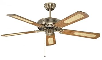 Fantasia Classic Ceiling Fan 52in Antique Brass Amazon Co Uk