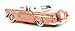 Oxford Diecast 87TH56001 HO Gauge 1:87 Scale Ford Thunderbird 1956 in Sunset coral/Colonial white