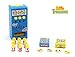 Little Treasures My own Vending Machine Toy 16pcs Set Including Machine, juices, and Coins to Put in. Also has Lighting and Sound Effects, Battery Operated, for Kids Ages 3+