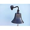 Hampton-Nautical-Bl-2019-7-BZ-3Xglass-101-Bronze-Hanging-Ships-Bell-9-Nautical-Bell-Nautical-Decoration