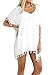 DEARCASE Women's Stylish Chiffon Tassel Beachwear Bikini Swimsuit Cover up