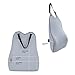 Lumbar Support Pillow for Car - Back Support for Medium to Large Vehicles - Soft Memory Foam Car Seat Cushion for Back Pain Relief - Dual Adjustable Straps Securely Fixed Car Lumbar Support -Gray