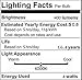 OMAYKEY 4W 4000K Dimmable LED Edison Bulb Daylight White, 40W Equivalent 400 Lumens, E26 Medium Base Vintage Edison Style ST64 Clear Glass LED Filament Light Bulbs, Pack of 6