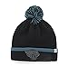 NFL Jacksonville Jaguars '47 Baraka Cuff Knit Hat with Pom, One Size Fits Most, Black