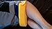 Knee Pillow - Firm, High Density Foam with Removable Fabric Pillowcase | Therapeutic Pillow Reduces Lower Back Pain, Migraines, Neck & Body Pain | Orthopedic & Ergonomic Knee Pillow for Side Sleepers