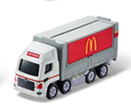 Amazon ハッピーセット トミカ マクド 18年 日野プロフィアマクドナルドトラック ミニカー ダイキャストカー おもちゃ