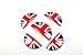 LVBAO Interior Door + Glove Storage Box Handle Cover Caps for Mini Cooper JCW ONE S R60 Countryman (R60 Countryman, Union Jack Red)