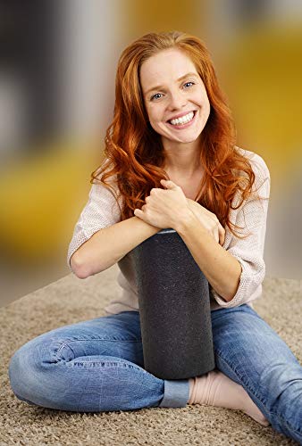 RumbleRoller Basic Firm Foam Roller-Solid EPP Foam Roller for Deep Tissue Massage and Self-Myofascial Release