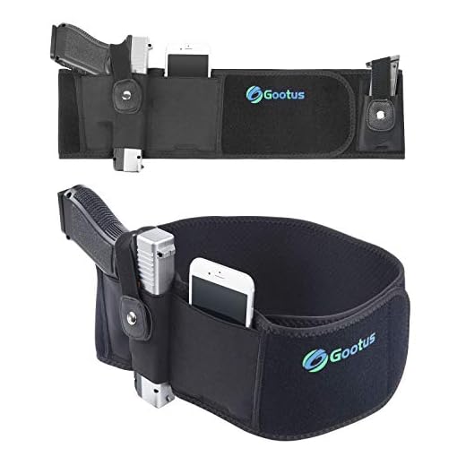 BRAVOBELT Belly Band Holster for Concealed Carry Athletic Flex FIT
