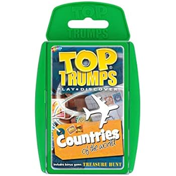 Countries of the World Top Trumps Card Game