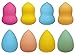 BS-MALL(TM) Latex Free Flawless Full Size Makeup Blender Foundation Puff Multi Shape Sponges (8 Pcs,Style 1)