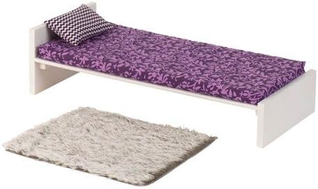 Our Generation Dollhouse Furniture - Bed and Rug Set