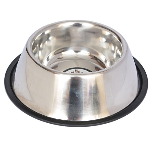Iconic Pet Spaniel/Cocker Heavy Weight Stainless Steel Dog Food /Water