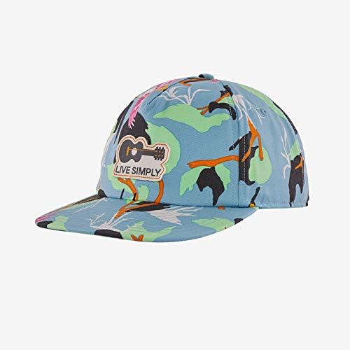 blue camo patagonia hat