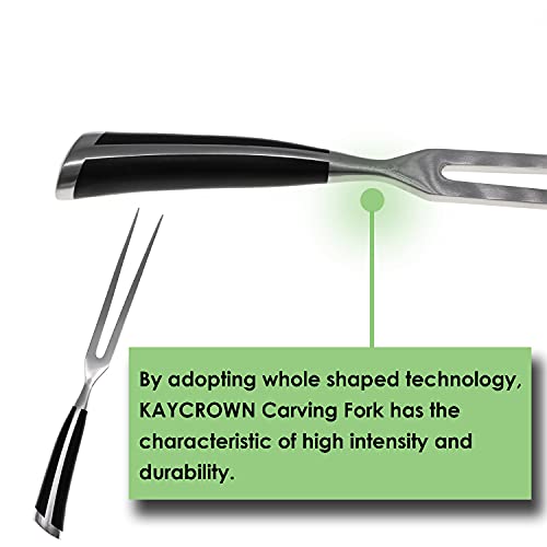 Kaycrown Stainless Steel Carving Fork For Meat Cook Forks Meat Fork BBQ