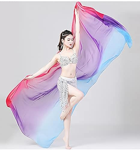 Ouniya Scarf 2019 100% Real Silk Veil Women Dancing Accessories