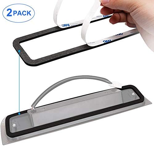 3rd Third Brake Light Seal Gaskets (2 PCS) Compatible with Ram 1500 2009 to 2017, for Ram 2500 3500 2010 to 2017 Foam Gasket Replacement
