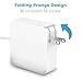 MacBook Pro Charger R60-T,Replacement MacBook Charger 60W Magsafe 2 Magnetic T-Tip Power Adapter Charger for Apple MacBook Pro 13-inch Retina Display-After Late 2012