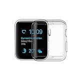 Apple Watch Series 3 Case, iphone Watch 3 TPU Screen Protector All-around Protective 0.3mm Hd Clear Ultra-thin Cover (for Apple Watch Series 3 38mm)