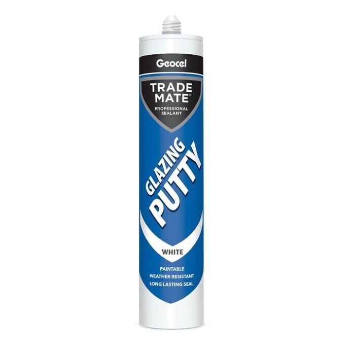 Geocel Trade Mate Glazing Putty White Top Gun C3 Sealant | by POUNDXPENCE Co®
