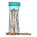 Best Bully Sticks Natural XL Braided Bully Sticks for Large Dogs - 12 Inch, 4 Count (Pack of 1) - 100% Free-Range Grass-Fed Beef, Single-Ingredient, Grain and Rawhide Free Long Lasting Dog Chews