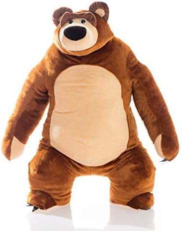 teddy bear and masha