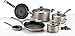 T-fal C508SE Excite Nonstick Thermo-Spot Dishwasher Safe Oven Safe Cookware Set, 14-Piece, Gold