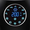 Pro Breeze 4.2L Air Fryer 1400W with Digital Display, Timer and Fully Adjustable Temperature Control for Healthy Oil…