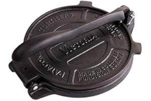 Victoria Cast Iron Tortilla Press, 8"