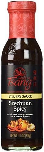 House of Tsang Stir Fry Sauces Szechuan Spicy, saigon sizzle, korean teriyaki