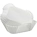 Petite Loaf Cups-White 50/Pkg 1.25