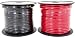 GS Power 10 Gauge Stranded Flexible Copper Clad Aluminum CCA Primary Automotive Wire for Car Audio Video Amplifier 12 Volt Trailer Harness Hookup Drone Model Train Wiring. 100ft Red & 100 ft Black primary
