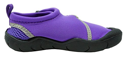 Fresko Toddler Water Shoes For Boys and Girls, T1031, Purple, 6 M US Toddler