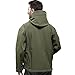 FREE SOLDIER Men Outdoor Water Resistant Tactical Softshell Hooded Jacket