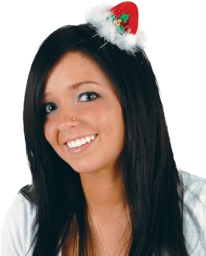 Santa Hat Hair Clip {12 Pieces} , Use This Adorable Santa Hat Hair Clip To Surprise Others This Christmas. 1 Per Package All Sales Final, No Returns