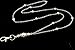 Brenda Elaine Jewelry Silver Plated Women's Fashion Lanyard Necklace ID Badge Holder, 32 Inch Silver Chain with White Pearls & Rear Lobster Clasp