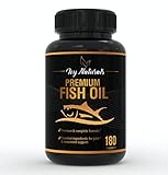 Fish Oil by Ivy Naturals || 180 Powerful Capsules || Packed with Premium Omega-3s, DHA, & EPA || Promotes Heart Health || Supports Cell Growth and Metabolic Functions || 100% Satisfaction Guarantee