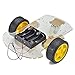 Motor Smart Robot Car Chassis Kit 2WD with Speed Encoder and Battery Box